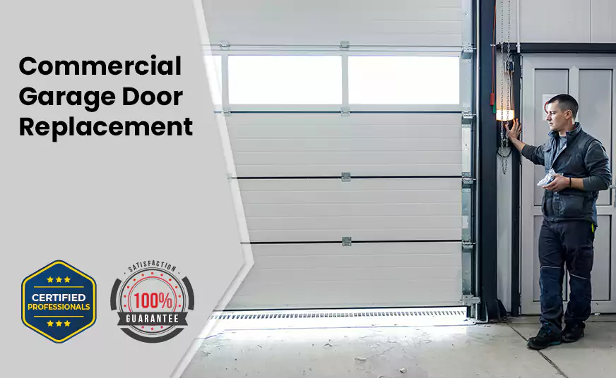 Commercial Garage Door Replacement in Palmetto Bay, FL