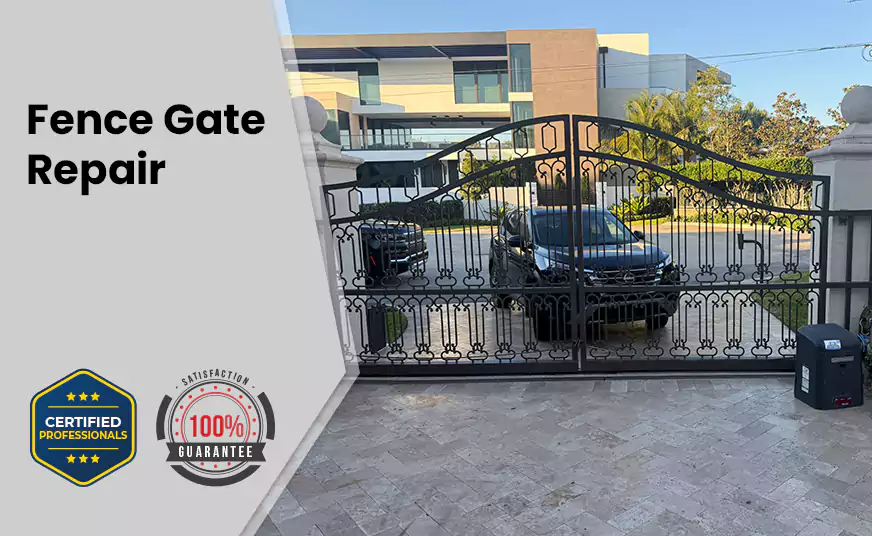 Fence Gate Repair in Palmetto Bay, FL