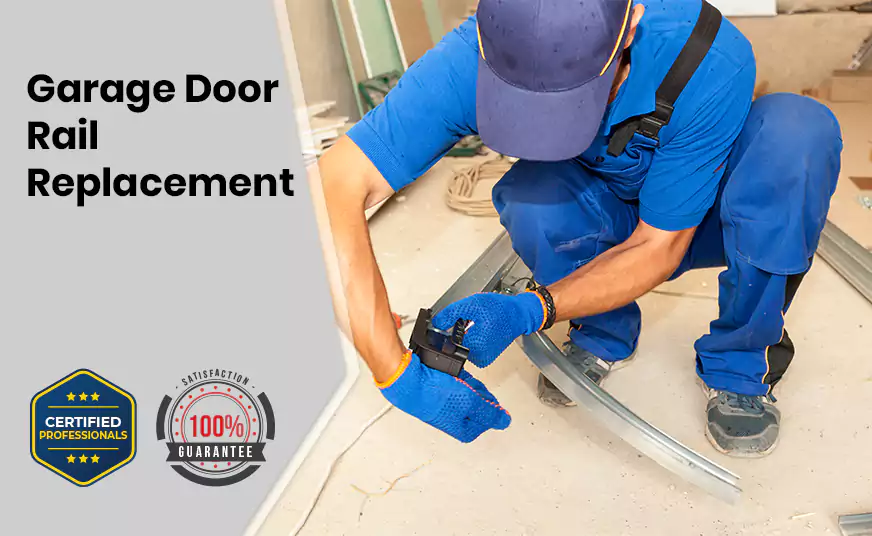 Garage Door Rail Replacement in Palmetto Bay, FL