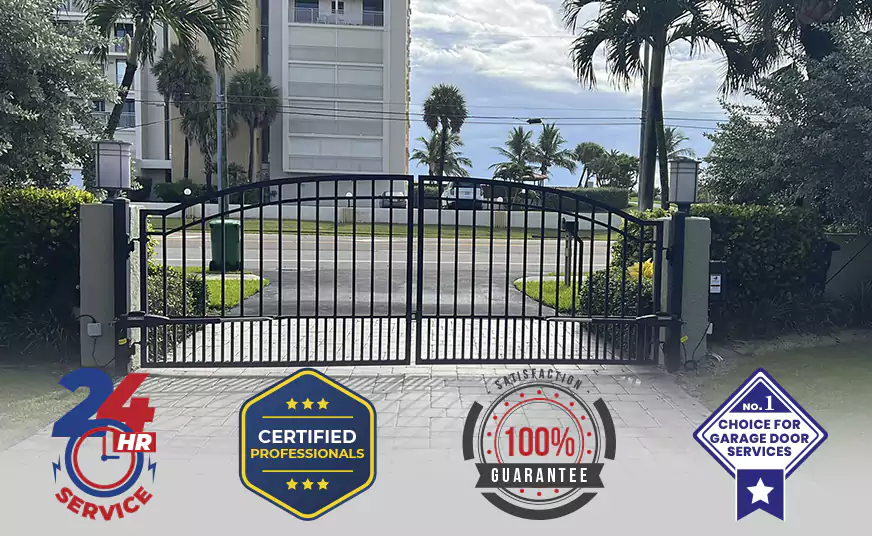 Electric Driveway Gate Repair in Palmetto Bay, FL