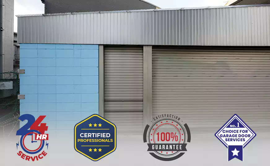 Commercial Metal Roll Up Garage Doors Installation in Palmetto Bay, FL