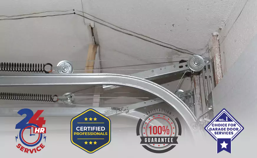 Overhead Garage Door Pulley Cable Replacement in Palmetto Bay, FL