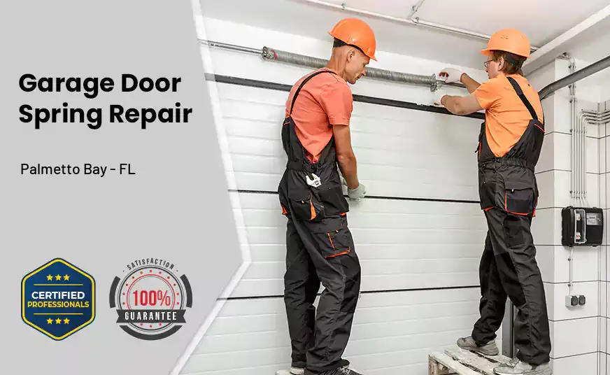 Garage Door Spring Repair Palmetto Bay - FL 
