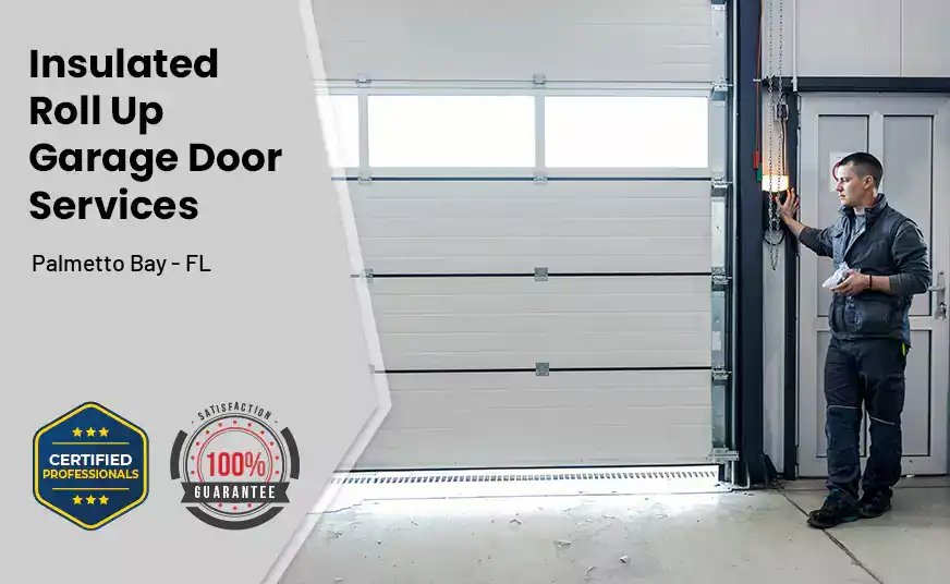 Insulated Roll Up Garage Door Palmetto Bay - FL 