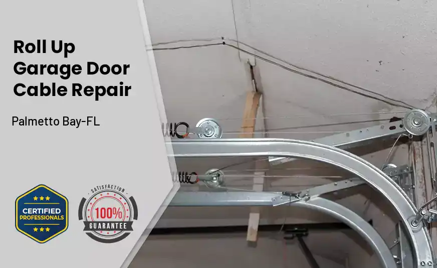 Roll Up Garage Door Cable Repair Palmetto Bay-FL 